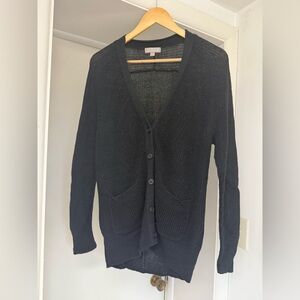 J. Crew Black Knit Sweater